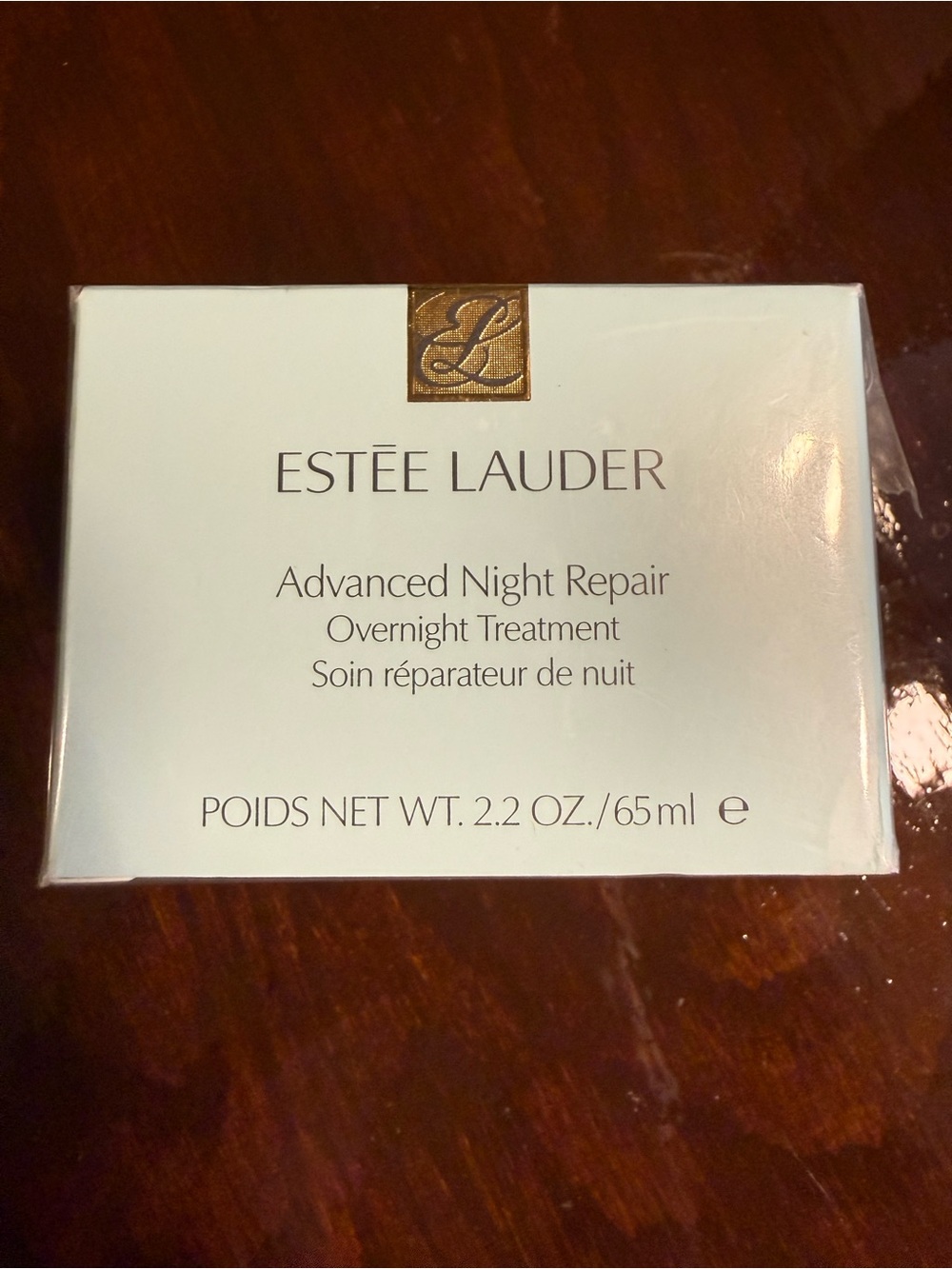 Estee Lauder Advanced Night Repair Overnight Treatment - Cream & Gold Accents